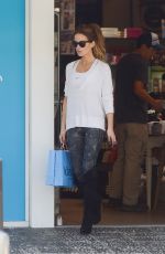 KATE BECKINSALE at a Nail Salon in Los Angeles 10/03/2019