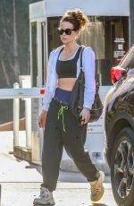 KATE BECKINSALE Heading ti Dance Class in Pacific Palisades 10/10/2019