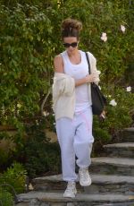 KATE BECKINSALE Leaves Her House in Los Angeles 10/17/2019