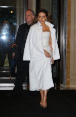 KATE BECKINSALE Leaves Ritz-Carlton in New York 10/22/2019