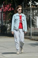 KATE MARA Out in Los Angeles 10/27/2019