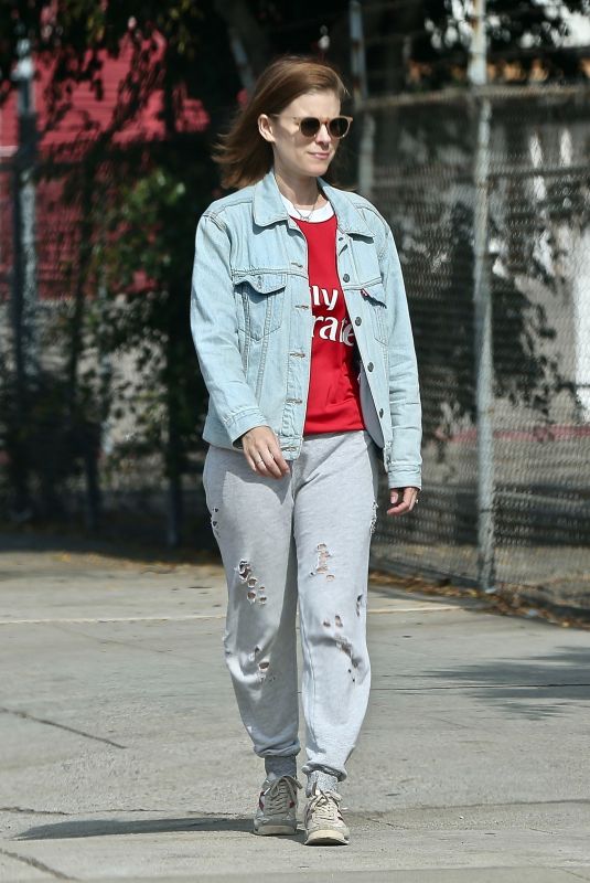 KATE MARA Out in Los Angeles 10/27/2019