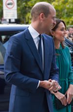 KATE MIDDLETON and Prince William a Aga Khan Centre in London 10/02/2019