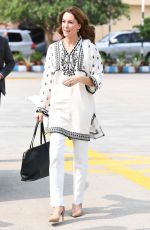 KATE MIDDLETON Arrives at Lahore Airport 10/18/2019