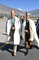 KATE MIDDLETON Arrives in Chitral in Pakistan 10/16/2019