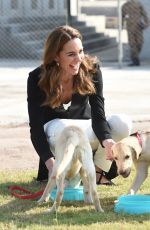 KATE MIDDLETON at Army Canine Centre in Islamabad 10/18/2019