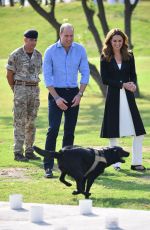 KATE MIDDLETON at Army Canine Centre in Islamabad 10/18/2019