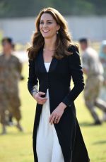 KATE MIDDLETON at Army Canine Centre in Islamabad 10/18/2019