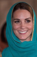 KATE MIDDLETON at Badshahi Mosque in Lahore 10/17/2019