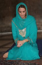 KATE MIDDLETON at Badshahi Mosque in Lahore 10/17/2019