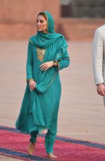 KATE MIDDLETON at Badshahi Mosque in Lahore 10/17/2019
