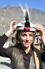 KATE MIDDLETON at Chiatibo Glacier in Pakistan 10/16/2019