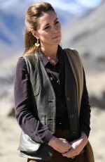 KATE MIDDLETON at Chiatibo Glacier in Pakistan 10/16/2019