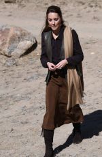 KATE MIDDLETON at Chiatibo Glacier in Pakistan 10/16/2019