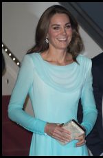 KATE MIDDLETON at Kur Khan Airbase in Rawalpindi 10/14/2019