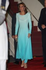 KATE MIDDLETON at Kur Khan Airbase in Rawalpindi 10/14/2019