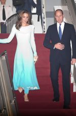 KATE MIDDLETON at Kur Khan Airbase in Rawalpindi 10/14/2019