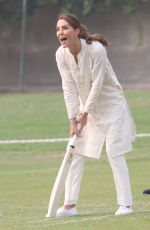 KATE MIDDLETON at National Cricket Academy in Lahore 10/17/2019