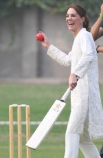 KATE MIDDLETON at National Cricket Academy in Lahore 10/17/2019