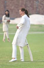 KATE MIDDLETON at National Cricket Academy in Lahore 10/17/2019