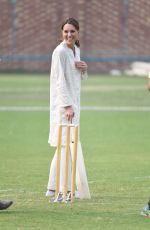 KATE MIDDLETON at National Cricket Academy in Lahore 10/17/2019