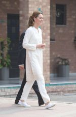 KATE MIDDLETON at National Cricket Academy in Lahore 10/17/2019