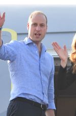 KATE MIDDLETON Departs Islamabad 10/18/2019