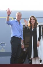 KATE MIDDLETON Departs Islamabad 10/18/2019