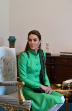 KATE MIDDLETON Meets Prime Minister of Pakistan in Islamabad 10/15/2019