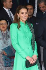 KATE MIDDLETON Meets Prime Minister of Pakistan in Islamabad 10/15/2019