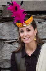 KATE MIDDLETON Visits a Settlement of Kalash People in Chitral 10/16/2019