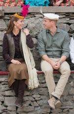 KATE MIDDLETON Visits a Settlement of Kalash People in Chitral 10/16/2019