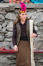 KATE MIDDLETON Visits a Settlement of Kalash People in Chitral 10/16/2019