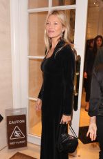 KATE MOSS at The Dior Sessions: Dior Men by Kim Jones Book Launch in London 10/01/2019
