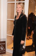 KATE MOSS at The Dior Sessions: Dior Men by Kim Jones Book Launch in London 10/01/2019