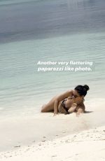KATHARINE MCPHEE in Bikini at a Beach in Maldives - Instagram Photos,October 2019