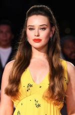 KATHERINE LANGFORD at Knives Out Premiere at 63rd BFI London Film Festival 10/08/2019