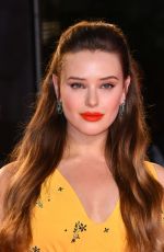 KATHERINE LANGFORD at Knives Out Premiere at 63rd BFI London Film Festival 10/08/2019