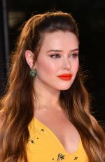 KATHERINE LANGFORD at Knives Out Premiere at 63rd BFI London Film Festival 10/08/2019