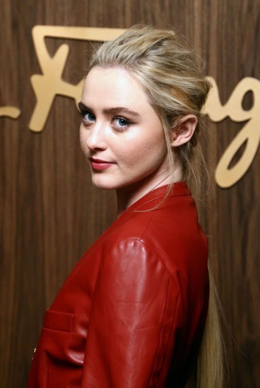 KATHRYN NEWTON at Elle & Ferragamo Hollywood Rising Celebration in West Hollywood 10/11/2019