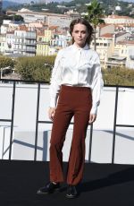 KATIA WINTER at Agent Hamilton Photocall at Mipcom in Cannes 10/14/2019