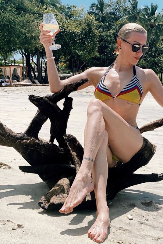 KATIE CASSIDY in Bikini at a Beach - Instagram Photo 10/07/2019