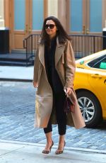 KATIE HOLMES Arrives at Crosby Hotel in New York 10/18/2019
