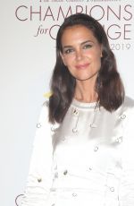 KATIE HOLMES at Champions for Change Gala in New York 10/17/2019