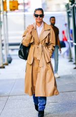 KATIE HOLMES Out and About in New York 10/21/2019