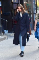 KATIE HOLMES Out in New York 10/15/2019
