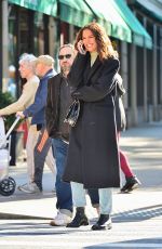 KATIE HOLMES Out in New York 10/15/2019