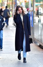 KATIE HOLMES Out in New York 10/15/2019