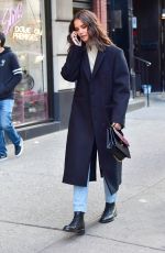 KATIE HOLMES Out in New York 10/15/2019