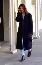KATIE HOLMES Out in New York 10/15/2019